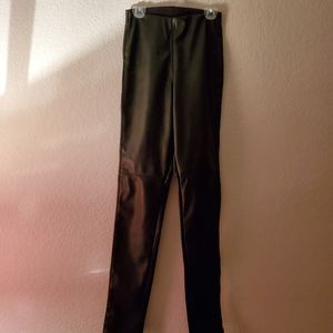 Faux Leather H&M Leggings